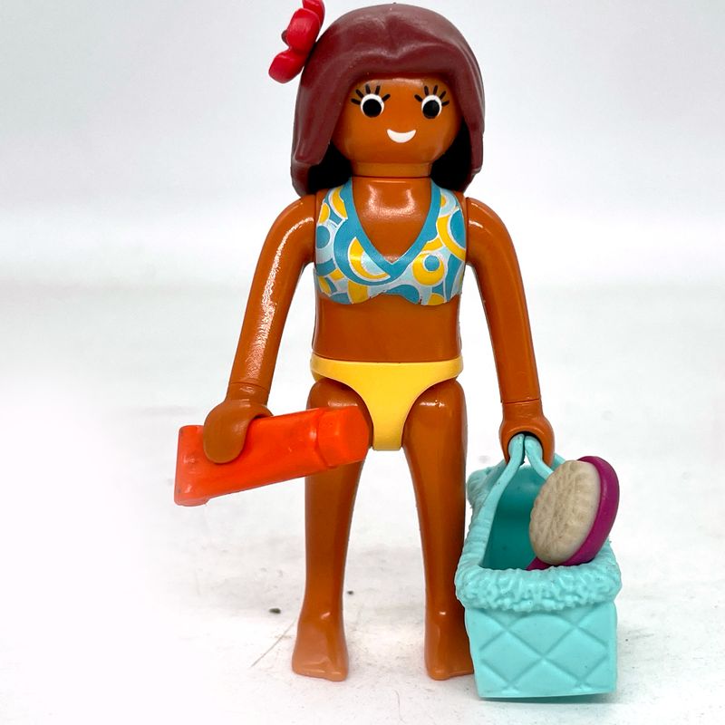 playmobil baigneuse bronzée