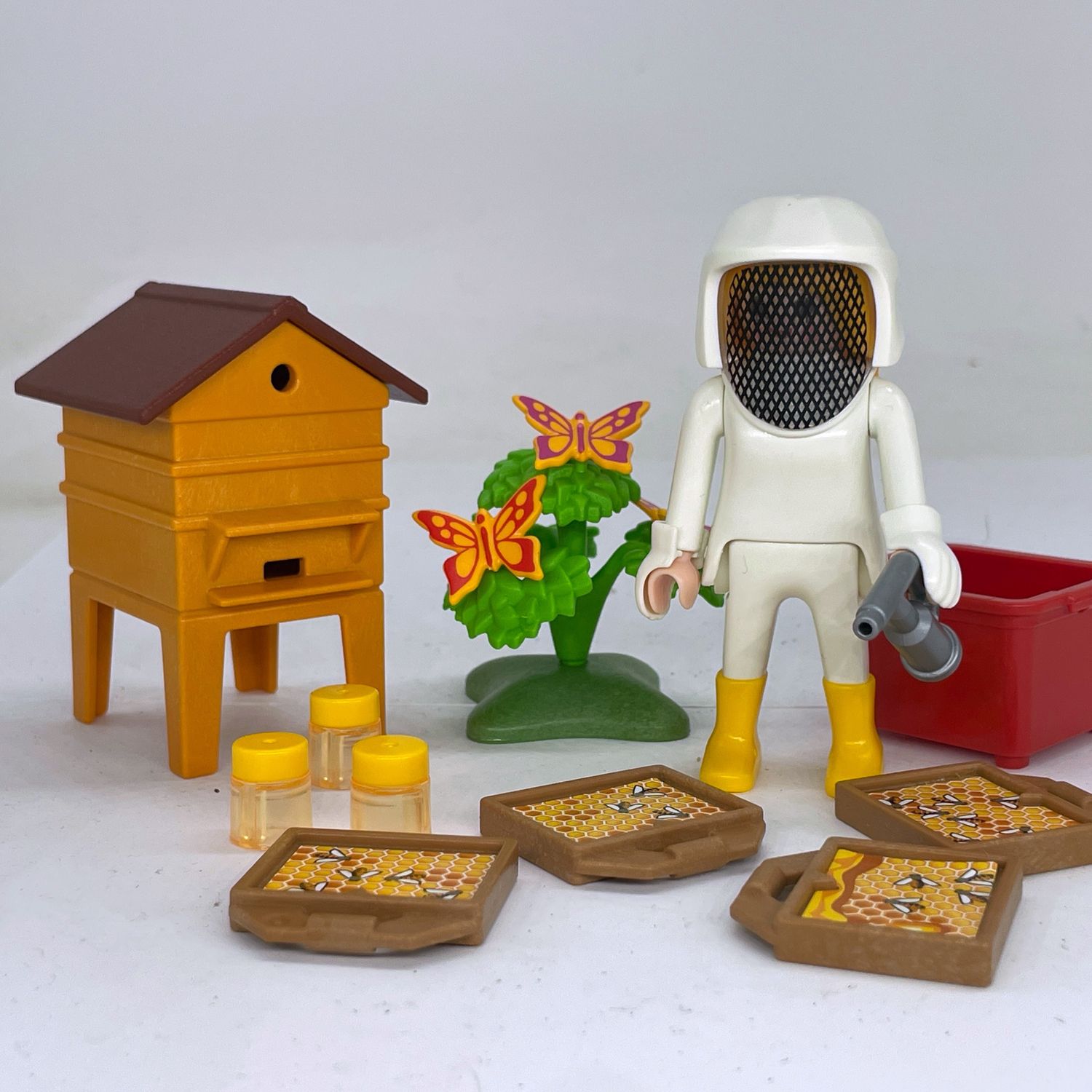 playmobil apicultrice et ruche