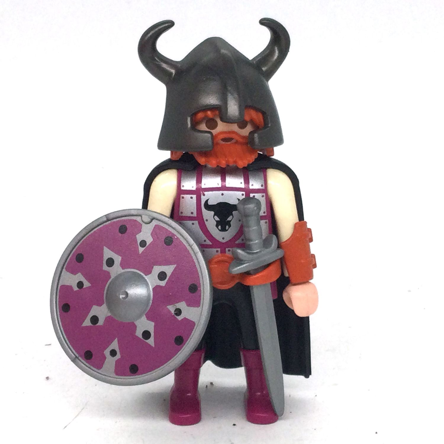 playmobil barbare violet cornu 1