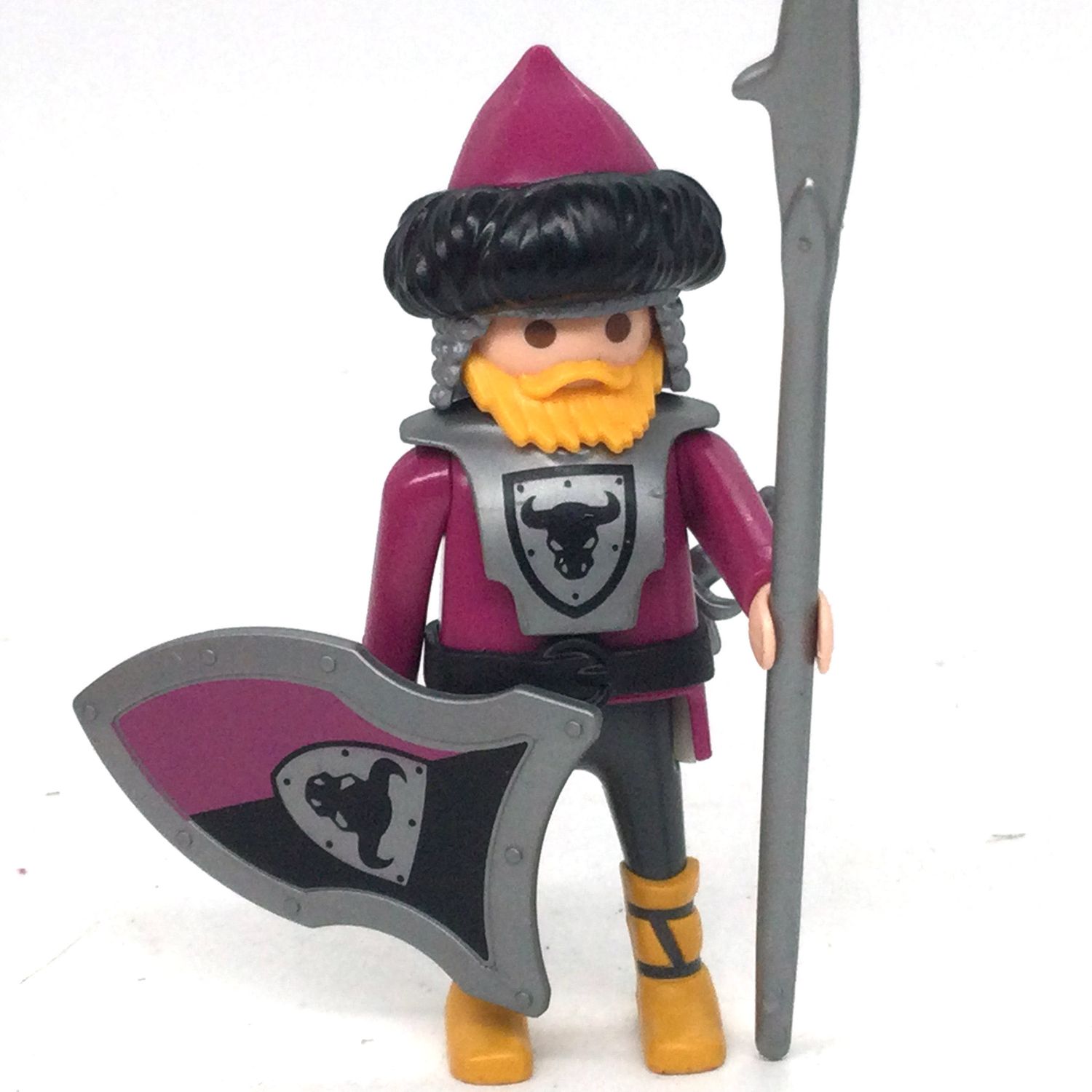playmobil barbare violet toque
