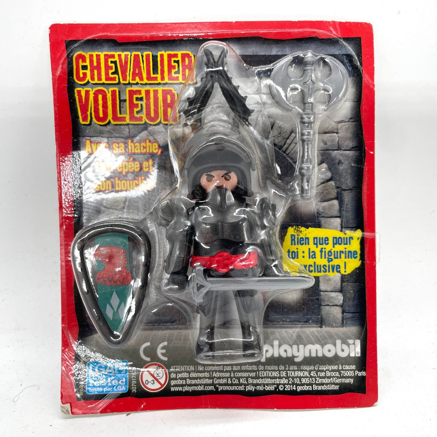 playmobil chevalier voleur blister