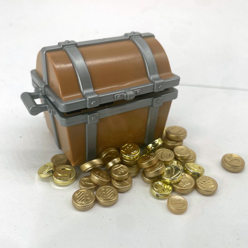 playmobil coffre au trésor beige