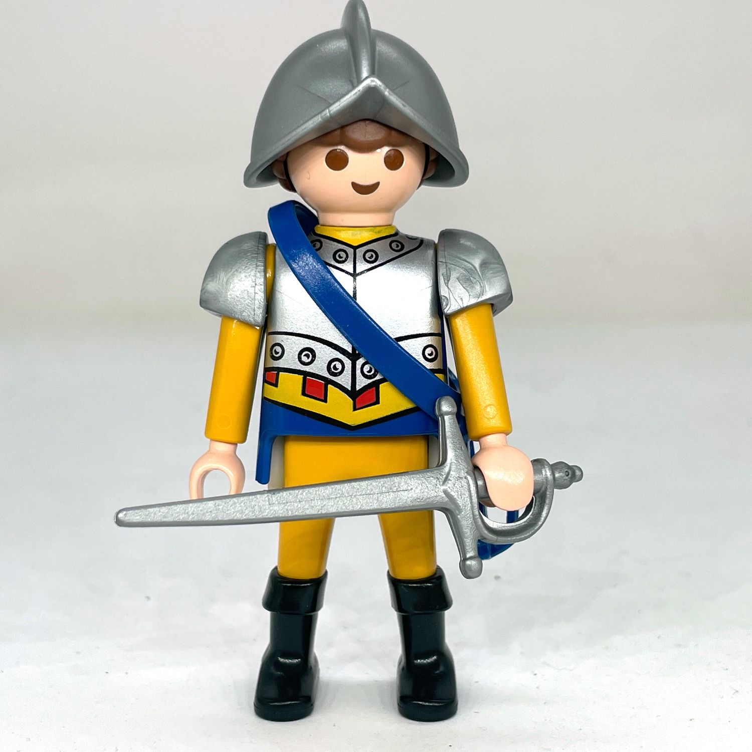 playmobil conquistador argent jaune