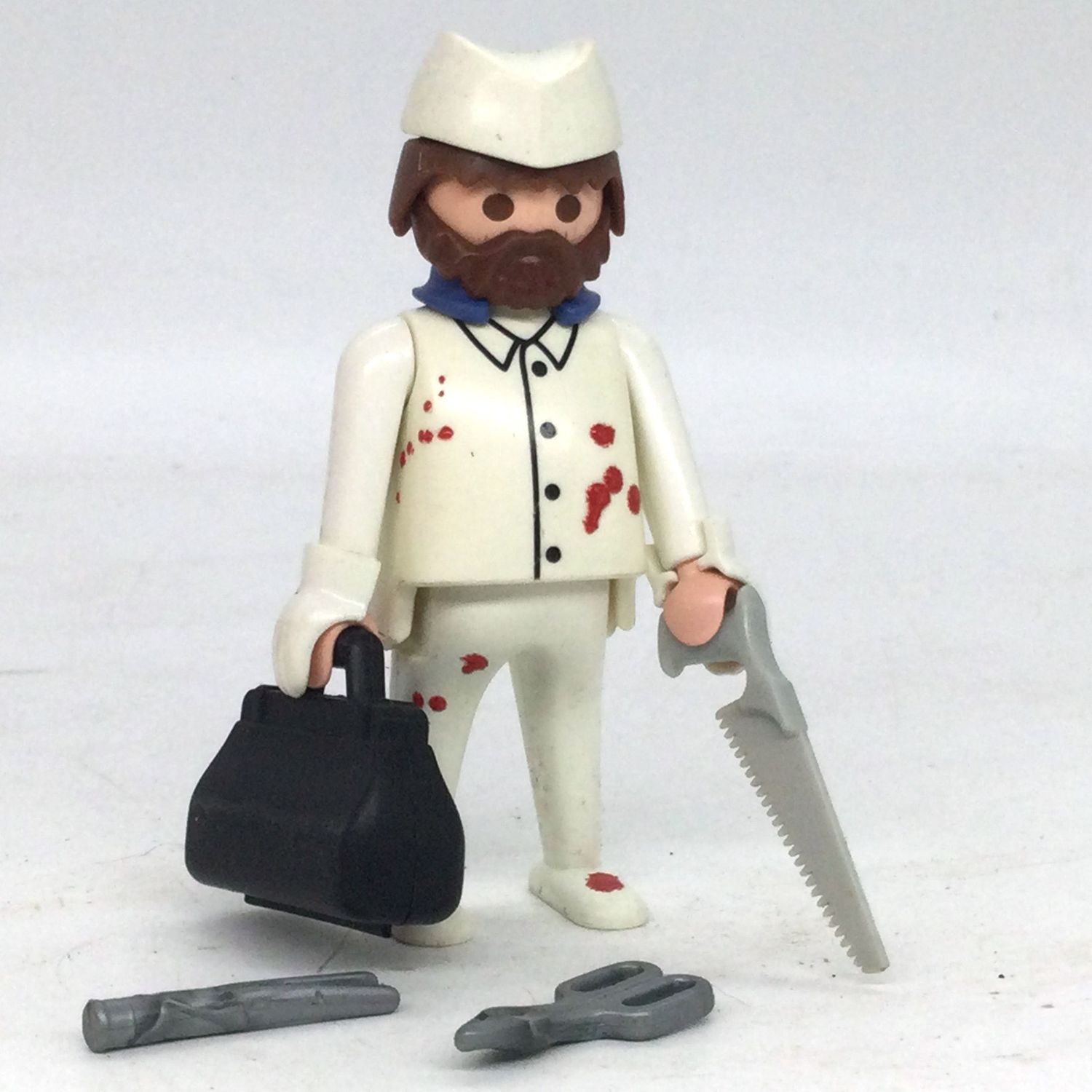 playmobil docteur chirurgien militaire customisé