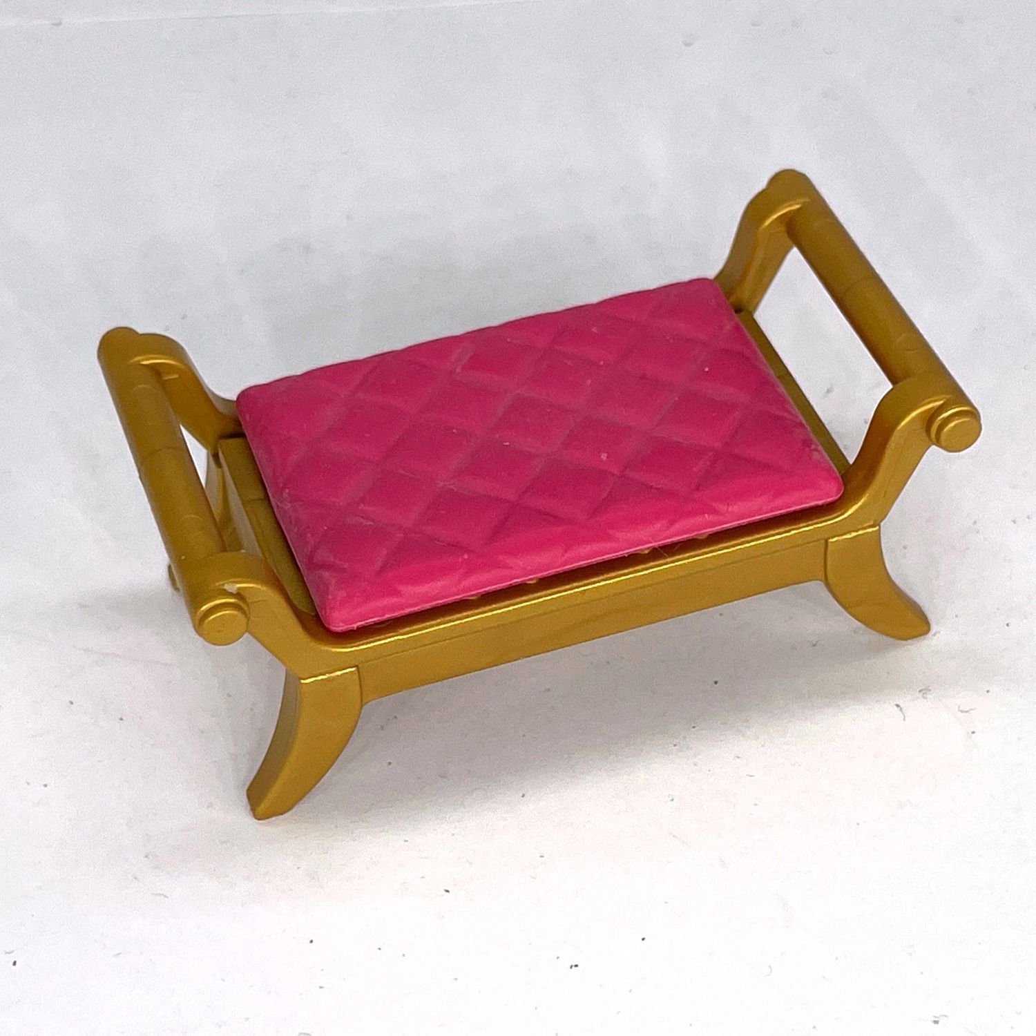 playmobil fauteuil romain or rose