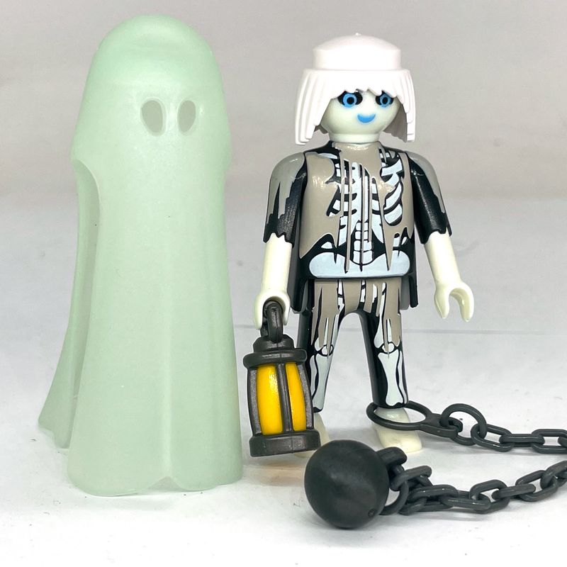 playmobil fantôme squelette