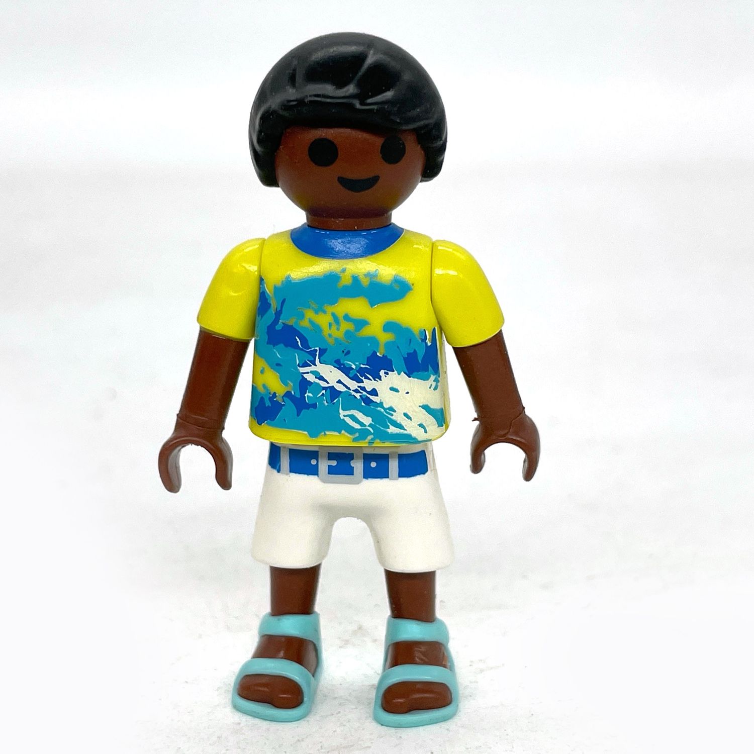 playmobil enfant black Tshirt vague