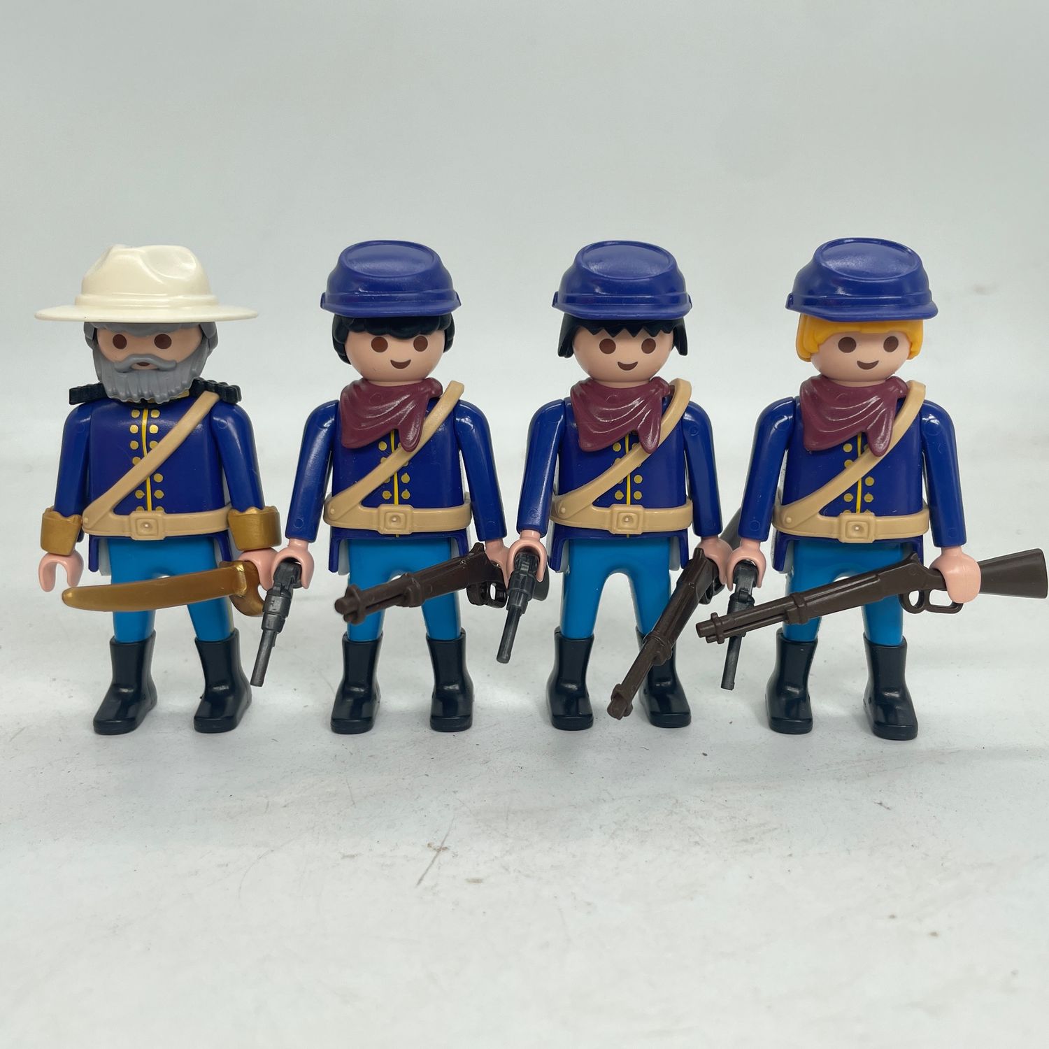 playmobil nordistes patrouille x4