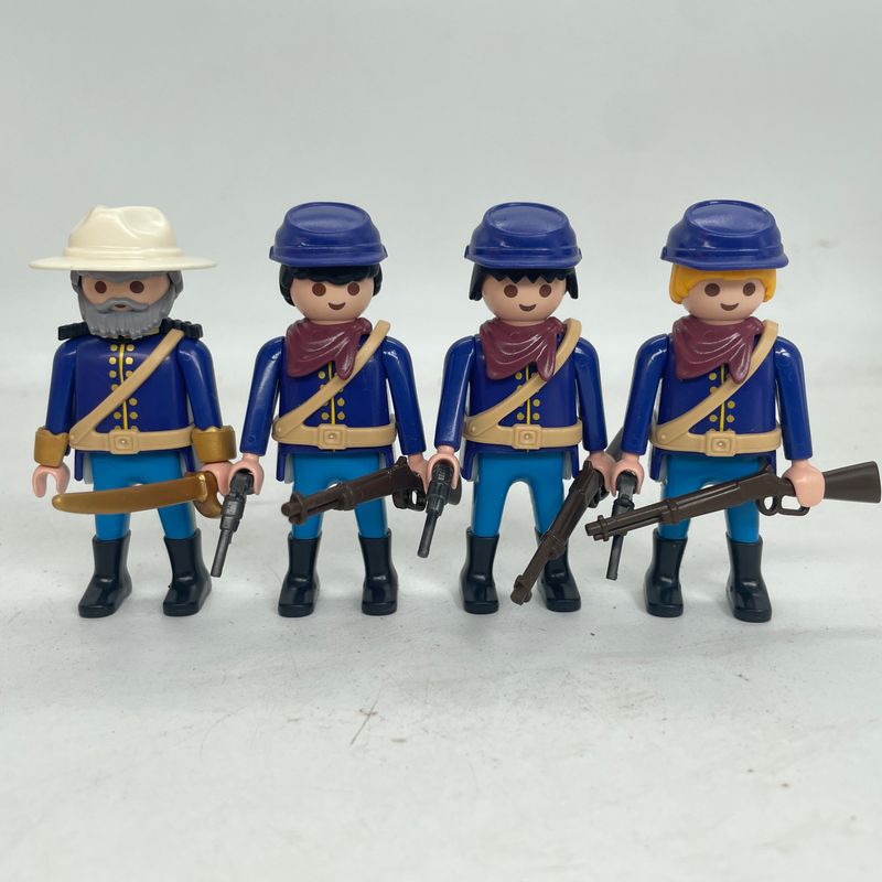 playmobil nordistes patrouille x4