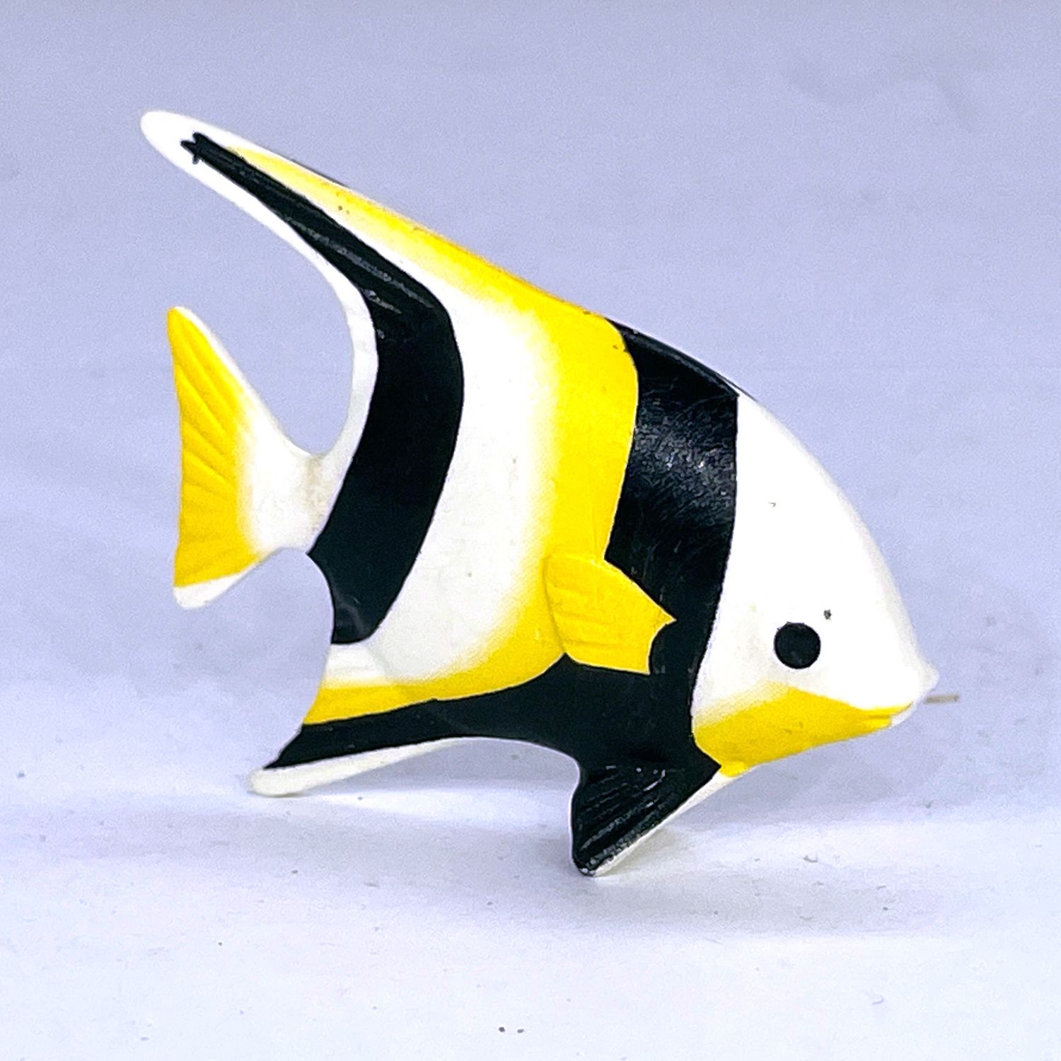 playmobil poisson exotique blanc noir