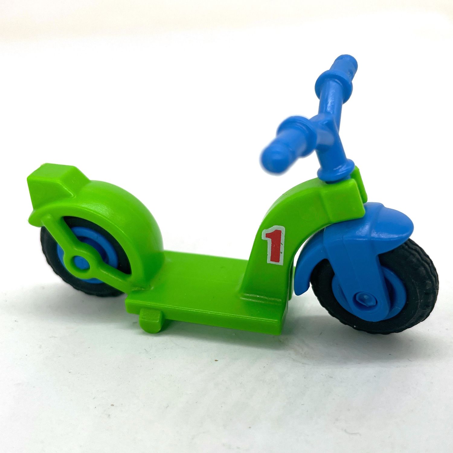 playmobil patinette verte