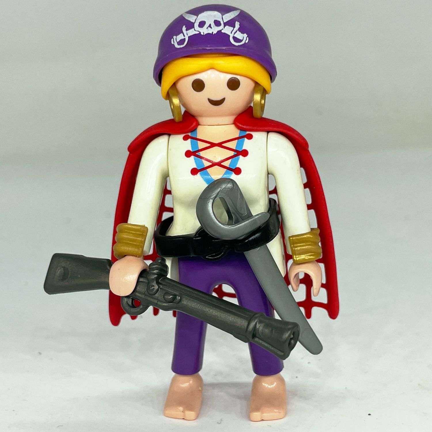 playmobil pirate lady filet rouge
