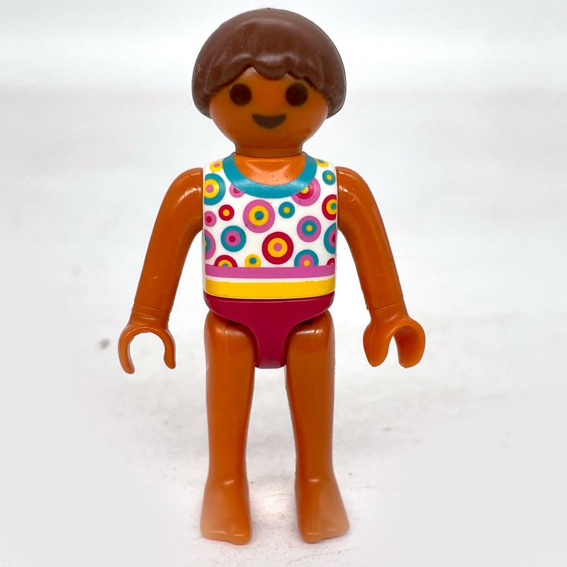 playmobil fillette baigneuse bronzée