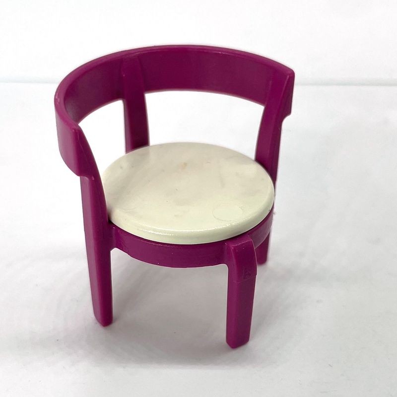 Playmobil chaise moderne violette