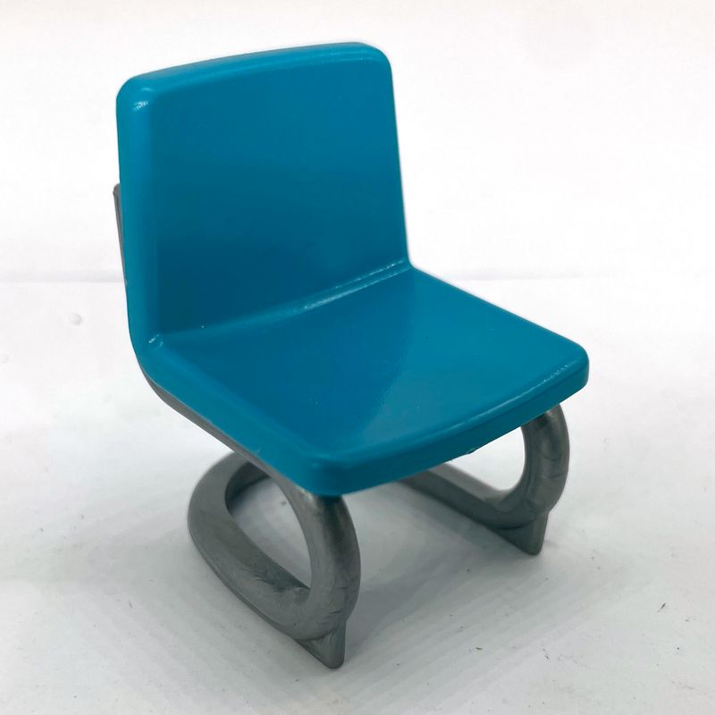 Playmobil chaise de bureau turquoise
