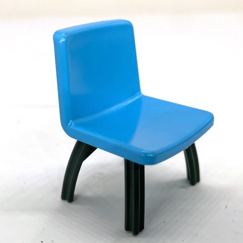 Playmobil chaise moderne turquoise