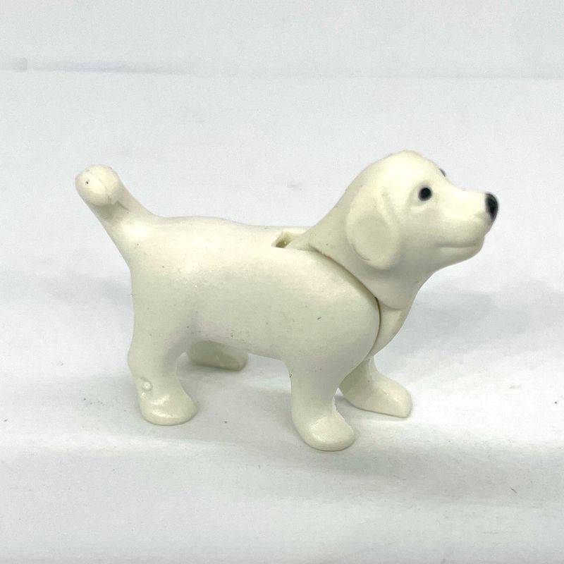 Playmobil chiot qui marche blanc