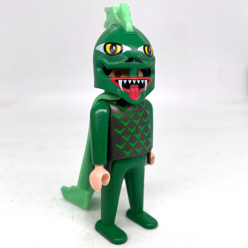 Playmobil déguisement dragon vert halloween