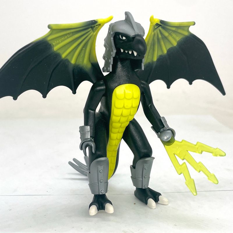 playmobil dragon maléfique noir