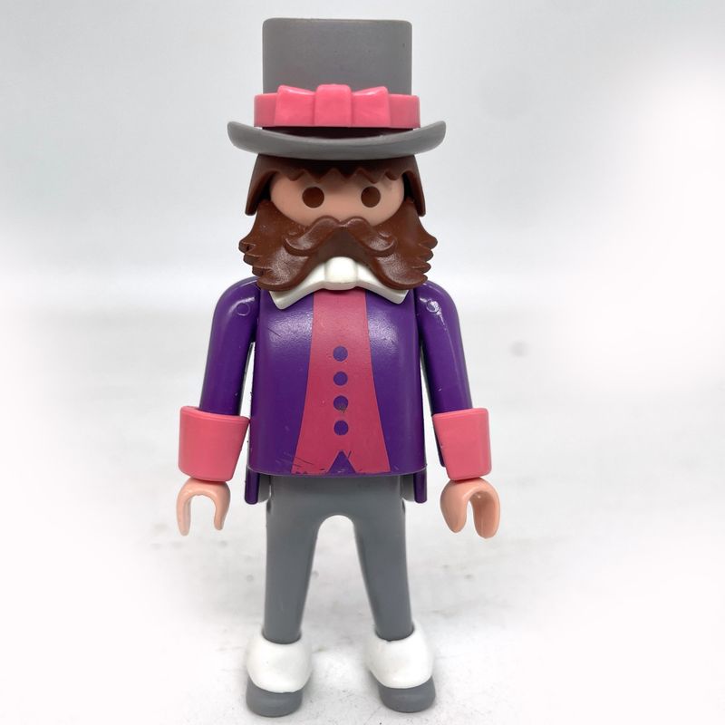 playmobil homme 1900 ventru violet