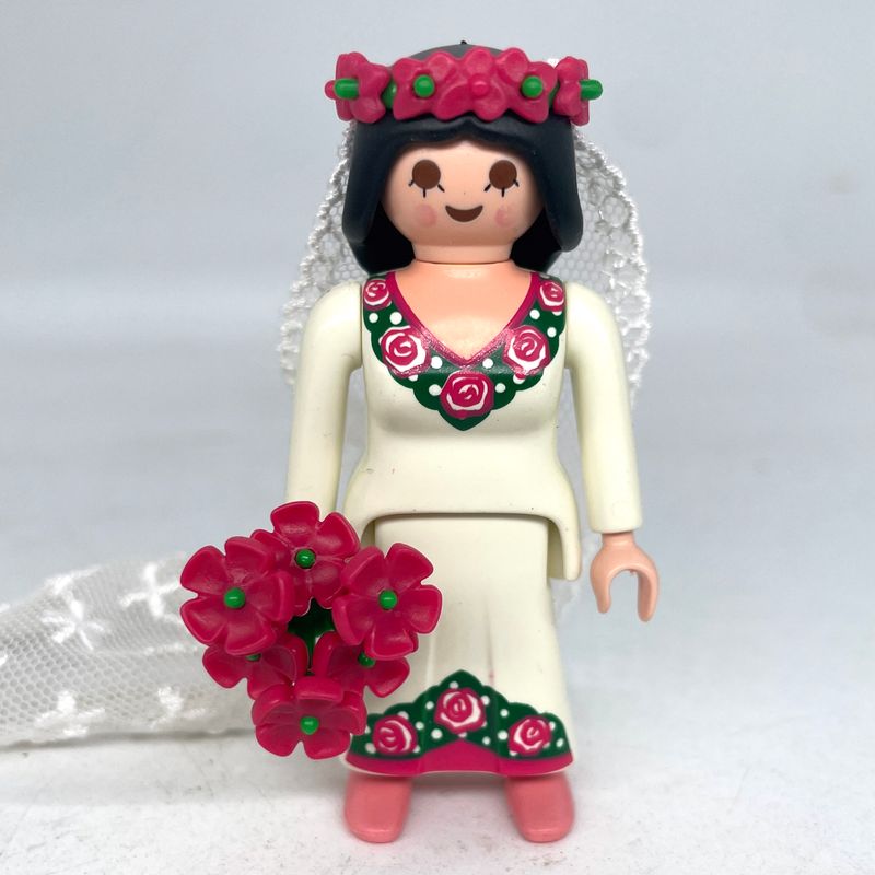 playmobil mariée fleurie