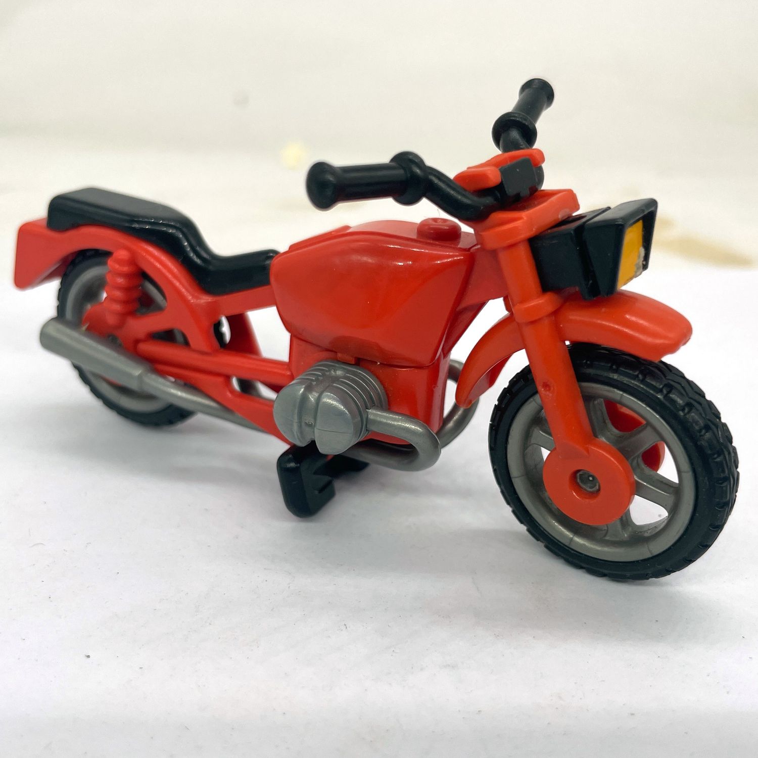 playmobil moto rouge