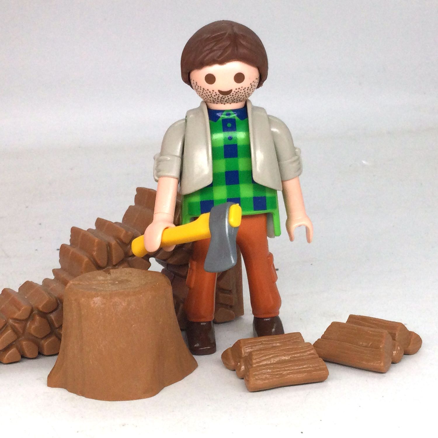 playmobil bûcheron