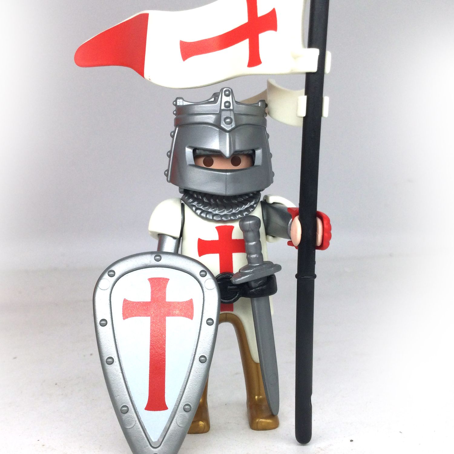 playmobil chevalier croisé complet