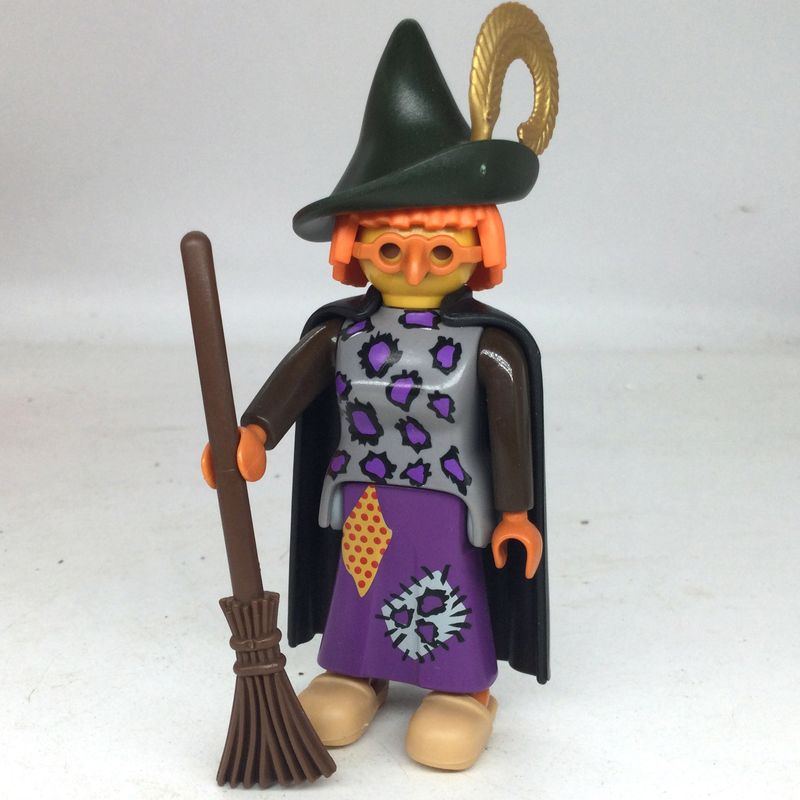 playmobil sorcière marron S1
