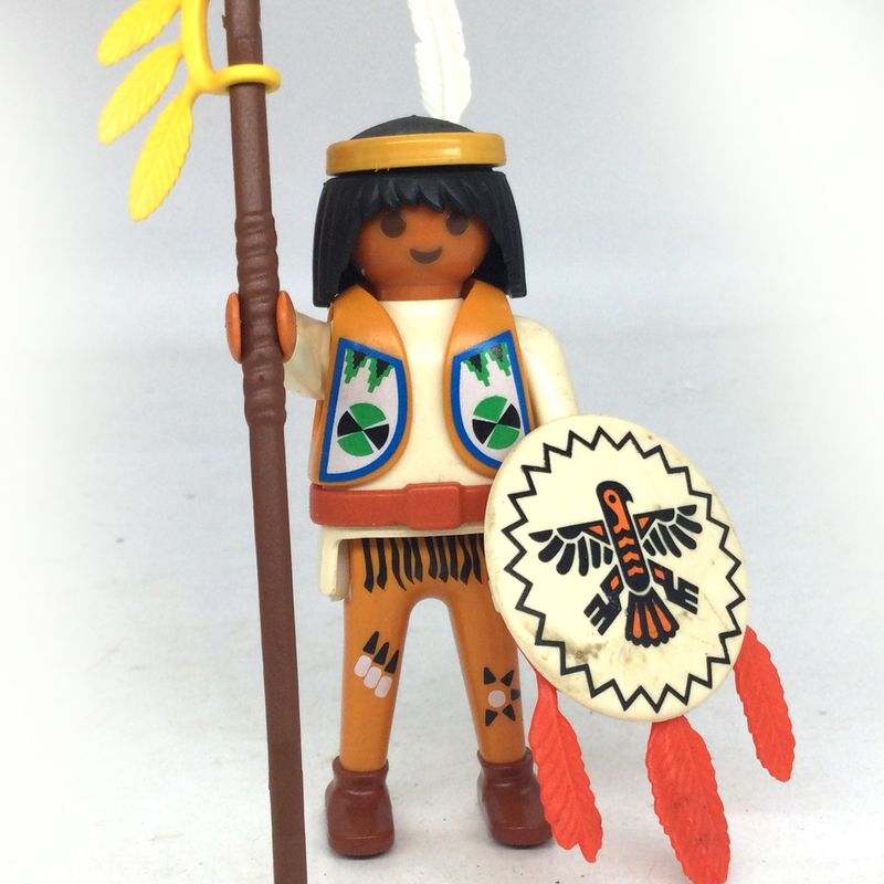 playmobil guerrier indien 10