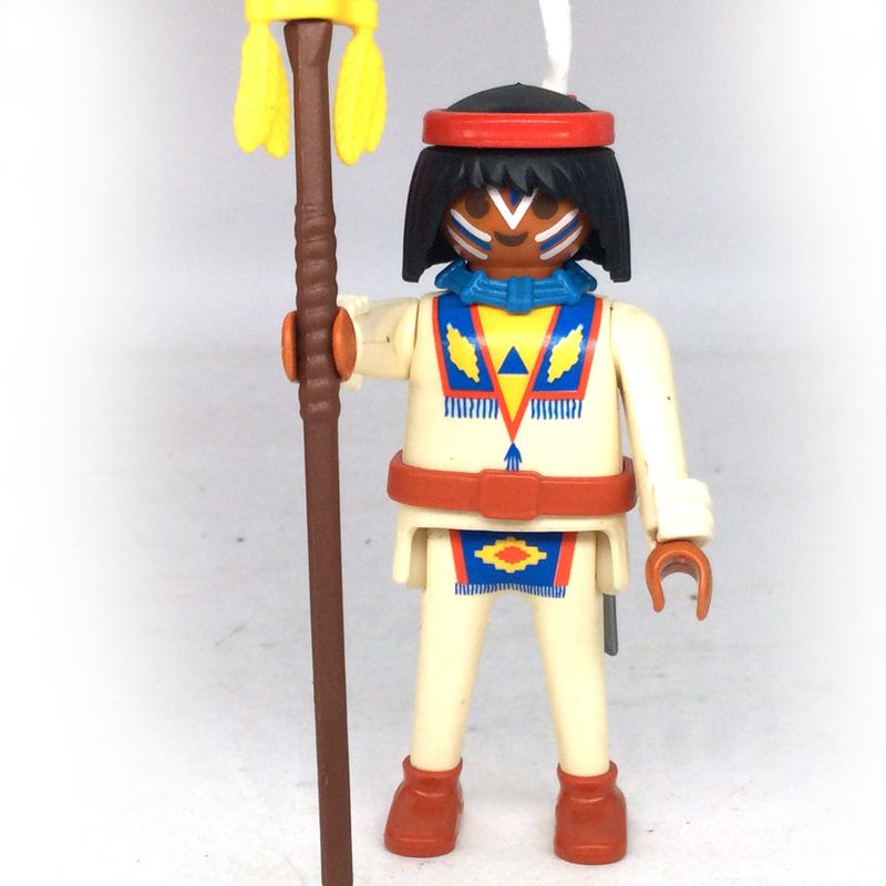 playmobil guerrier indien 11