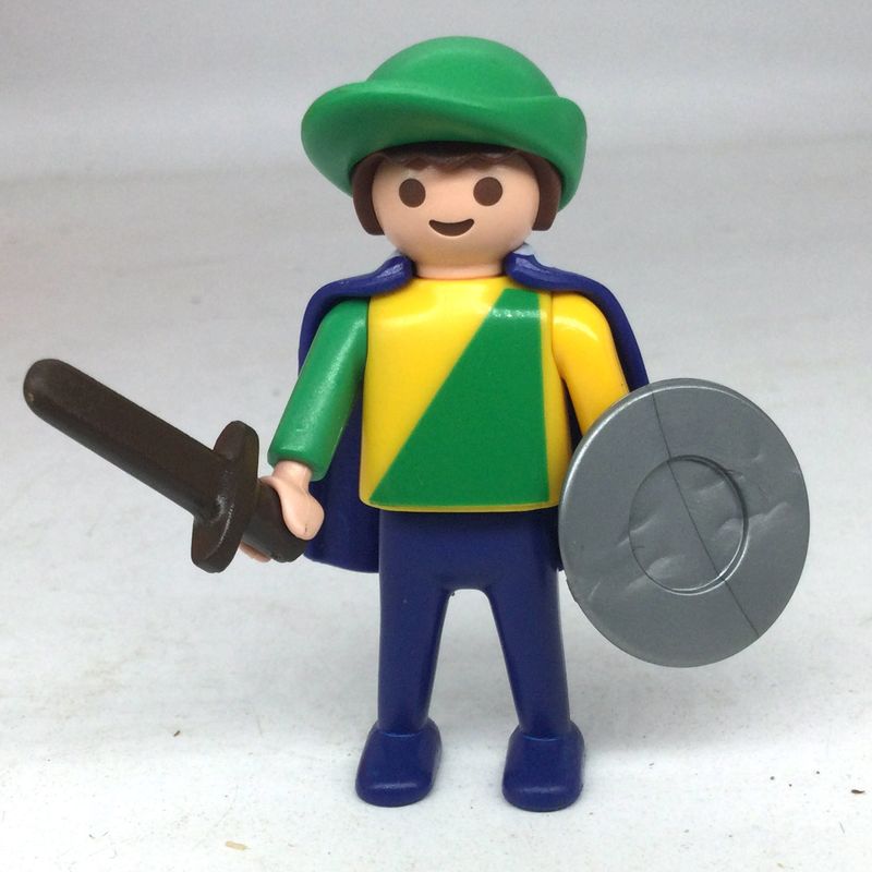 playmobil prince enfant médieval