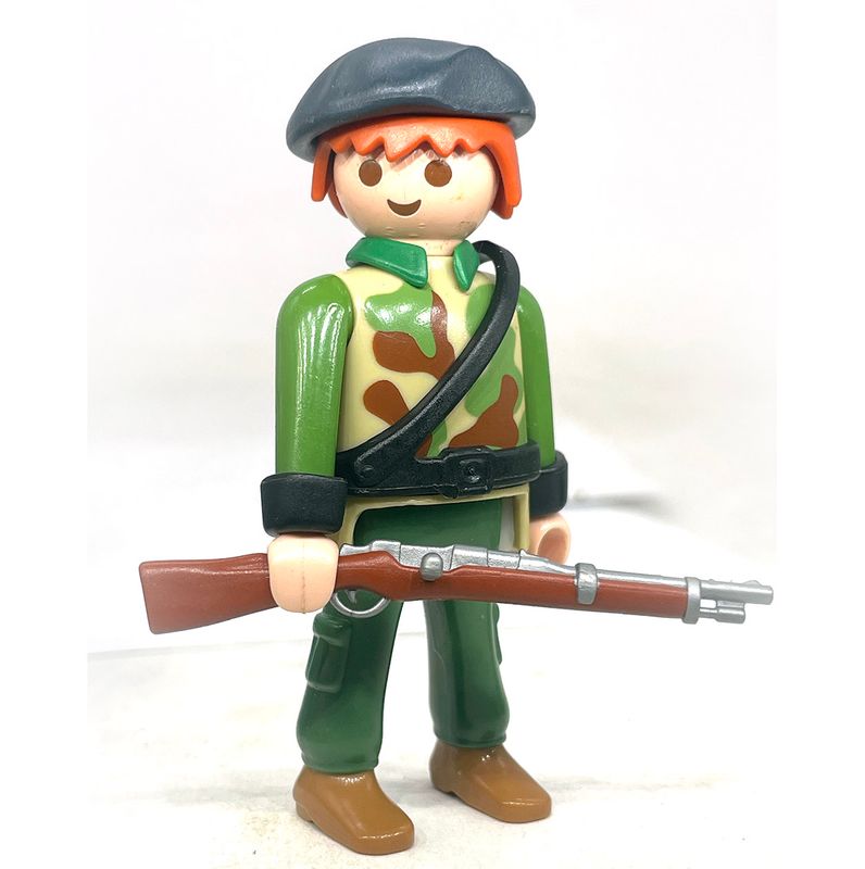 playmobil soldat armée maquisard