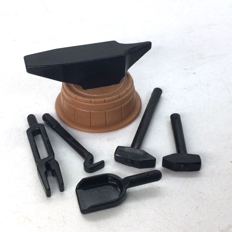 playmobil enclume et outils