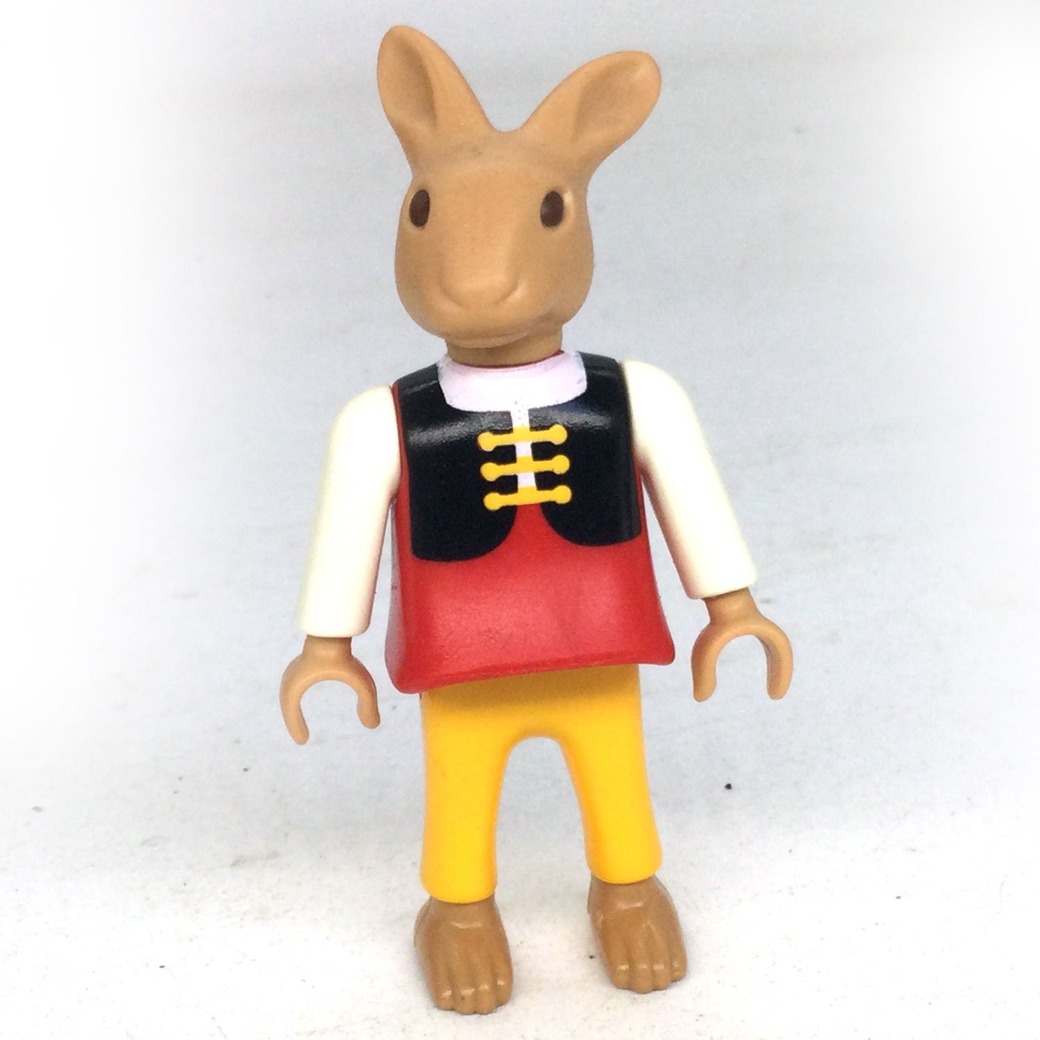 playmobil enfant lapin rouge noir
