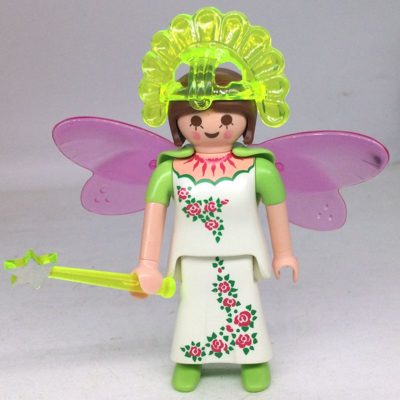 playmobil fée couronne fluo