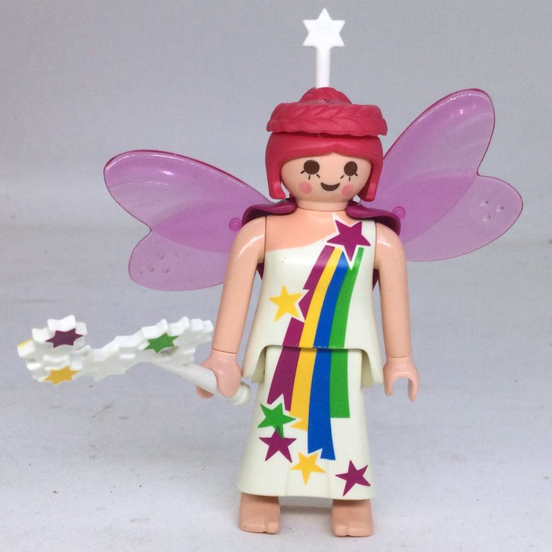 playmobil fée arc en ciel