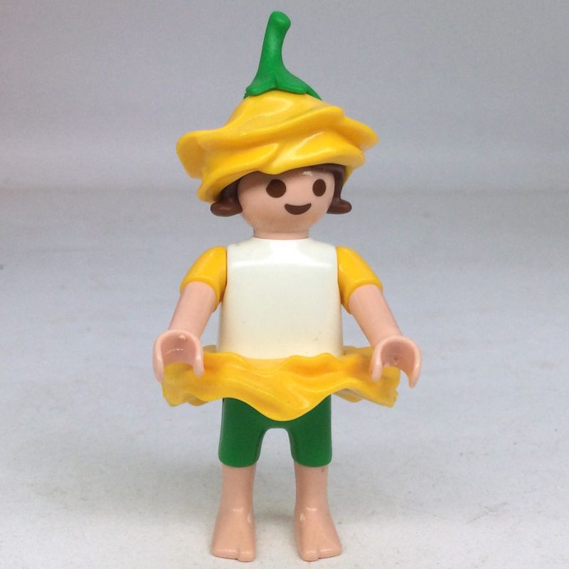 playmobil fillette fée fleur jaune
