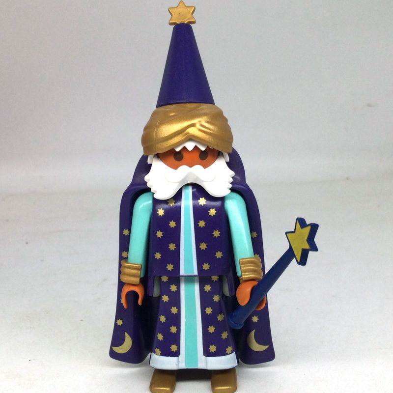 playmobil sorcier mage étoilé