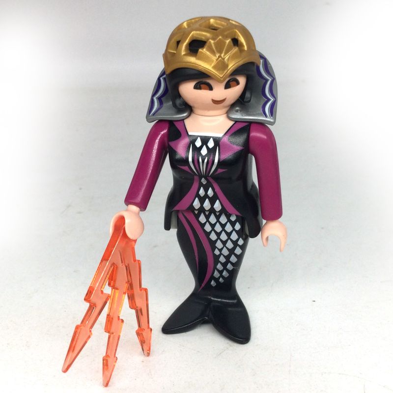 playmobil reine maléfique sirène noire