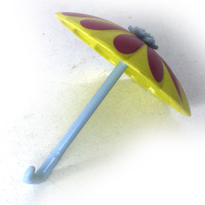 playmobil ombrelle jaune
