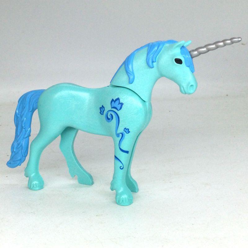 playmobil grande licorne turquoise
