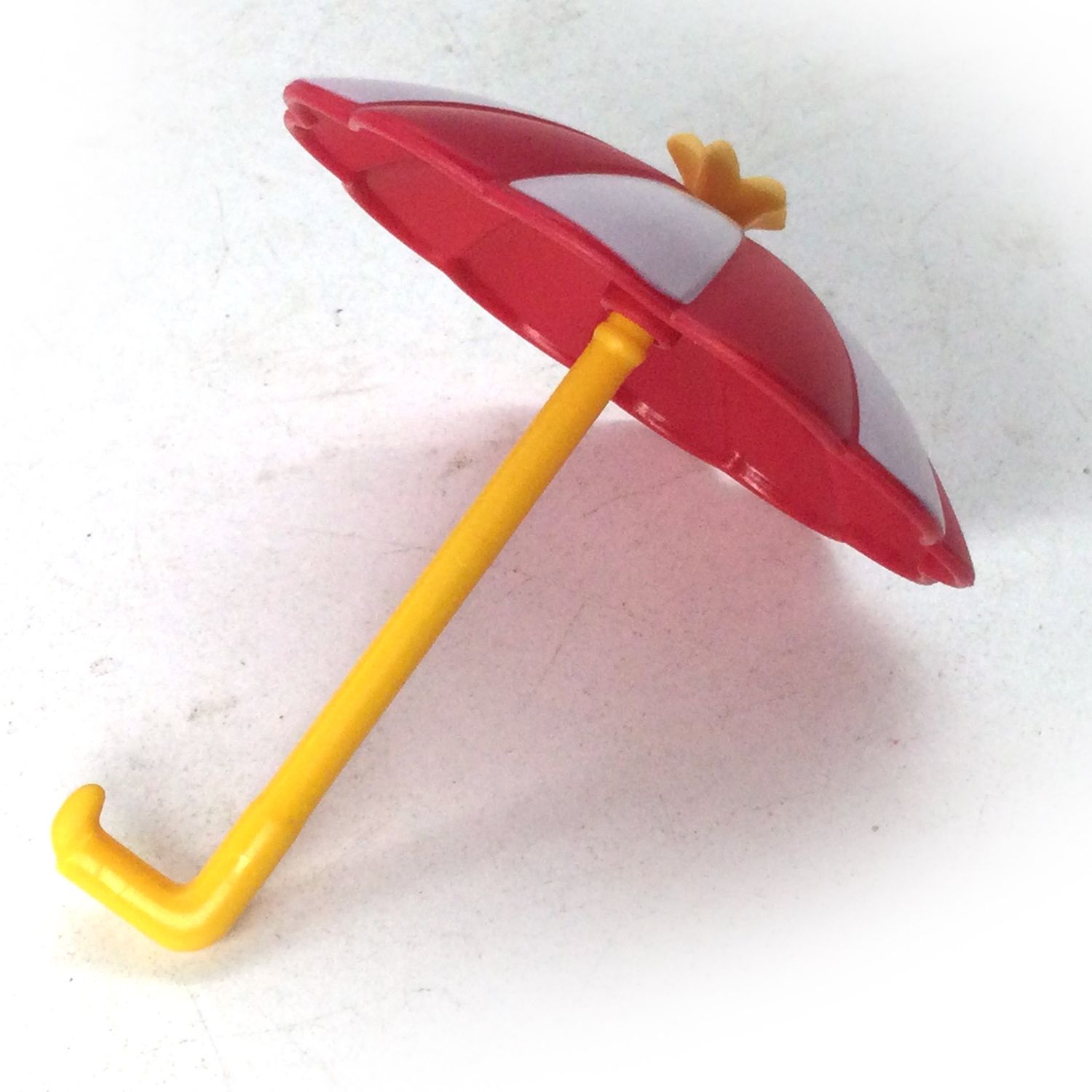 playmobil ombrelle rouge