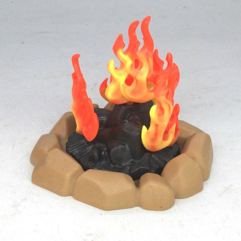 playmobil grand feu bivouac