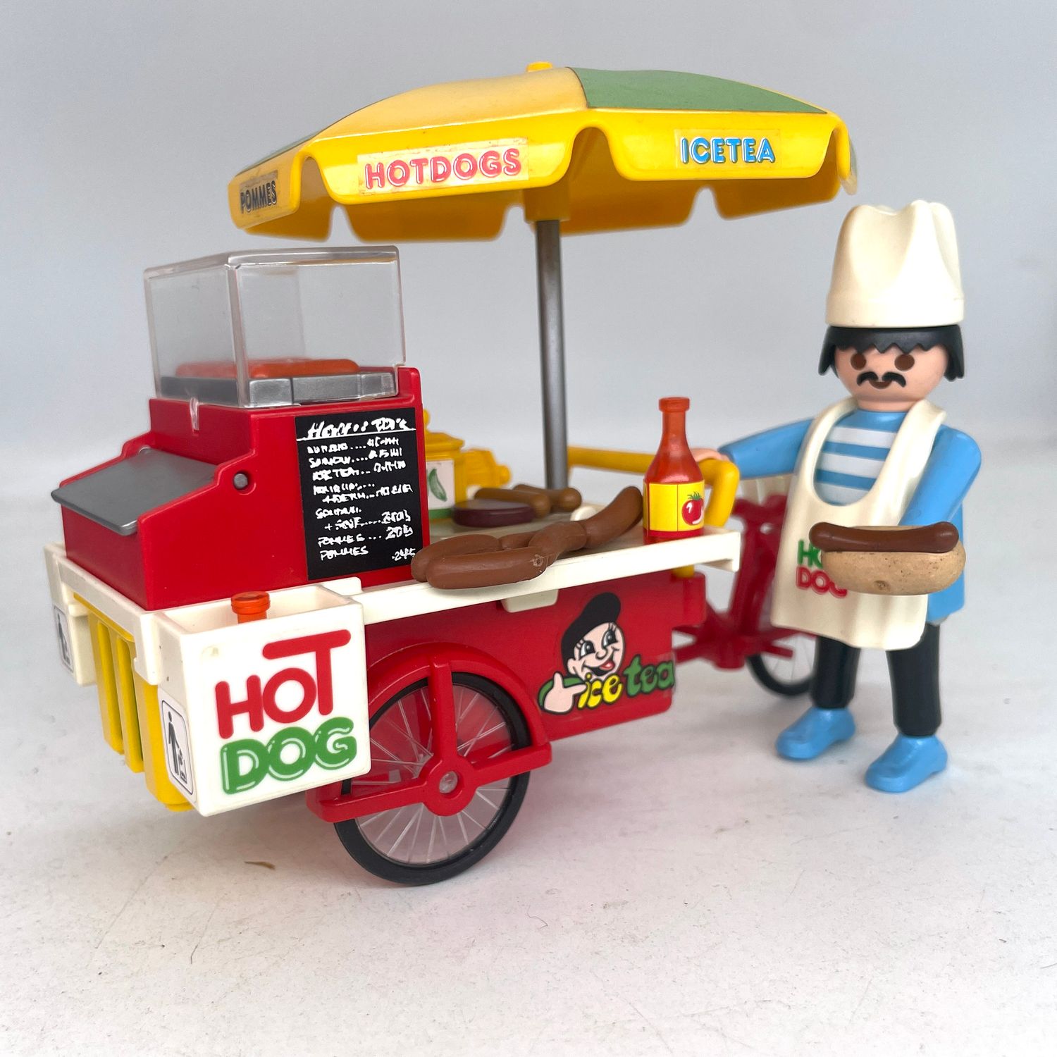 playmobil triporteur vendeur de hot dog
