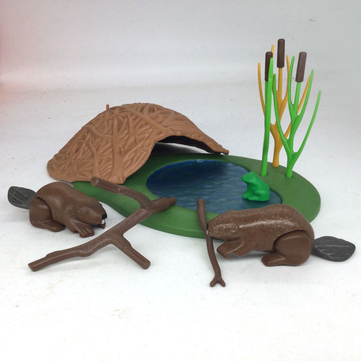 playmobil castors et abri