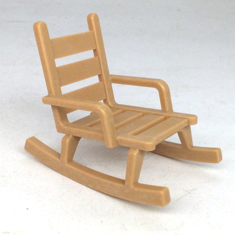 playmobil chaise à bascule beige
