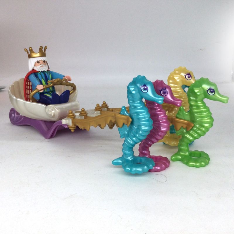 playmobil chariot de neptune