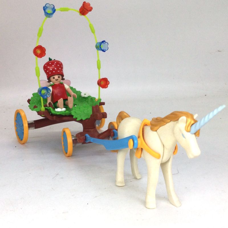 playmobil chariot des fées 4