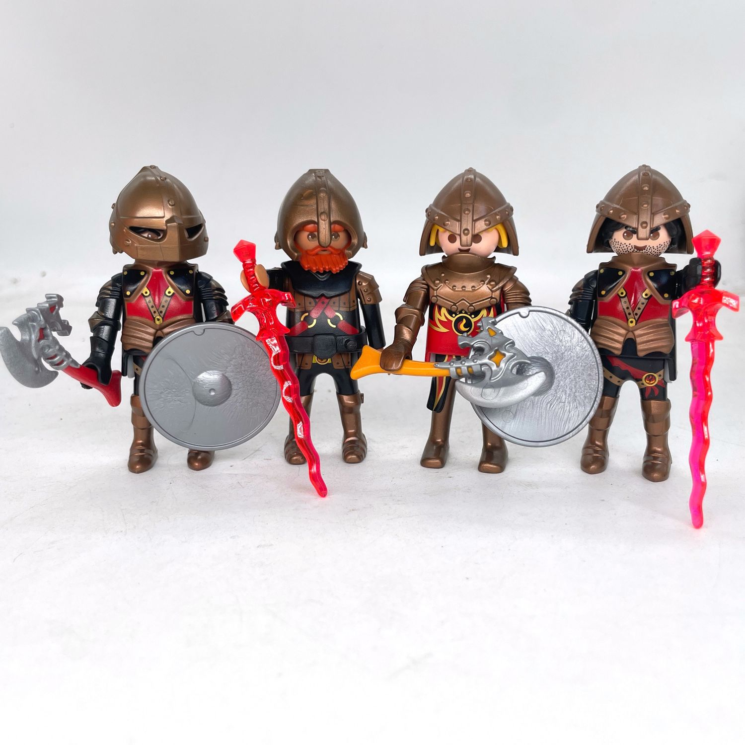 playmobil 4 chevalier novelmore rouge